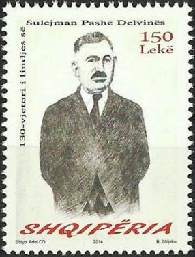 Colnect-2393-814-Sulejman-Delvina-1884-1933-5th-Prime-Minister-of-Albania.jpg