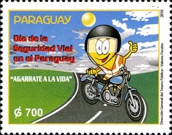 Colnect-2373-261-Road-Safety-Day-in-Paraguay.jpg