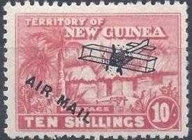 Colnect-2541-525-Native-huts-and-palm-trees---overprinted.jpg