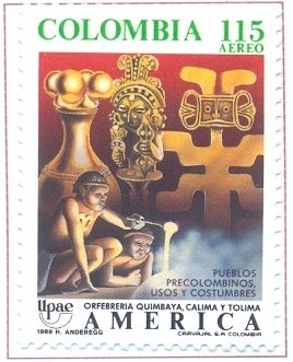 Colnect-2498-444-Pre-Columbian-art-Natives-while-gold-casting.jpg