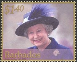 Colnect-1756-386--Queen-Elizabeth-in-purple-feathered-hat.jpg