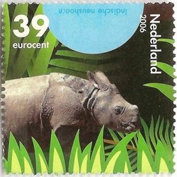 Colnect-667-750-Indian-Rhinoceros-Rhinoceros-unicornis.jpg