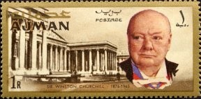 Colnect-3097-954-Winston-Spencer-Churchill-and-the-British-Museum.jpg