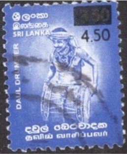 Colnect-2543-067-Sri-Lanka-Daul-Drummer---surcharged.jpg