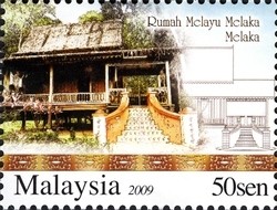 Colnect-1435-751-Melaka-Malay-House.jpg