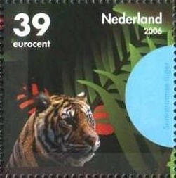 Colnect-667-748-Sumatran-Tiger-Panthera-tigris-sumatrae.jpg