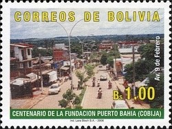 Colnect-1411-731-Centenary-of-the-Foundation-of-Bahia---Cobija.jpg