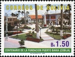 Colnect-1411-732-Centenary-of-the-Foundation-of-Bahia---Cobija.jpg