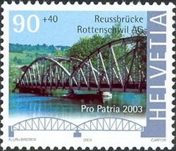 Colnect-528-225-Reuss-Bridge-Rottenschwil-build-1907.jpg