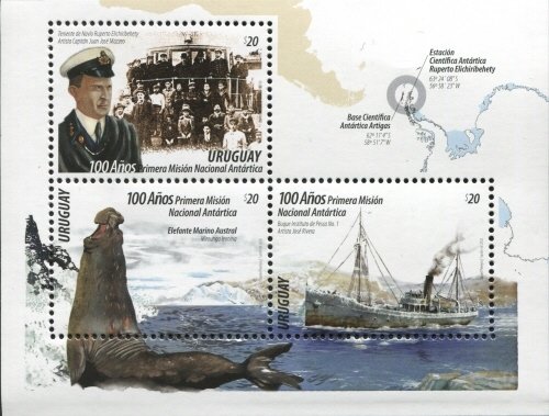 Colnect-3570-928-100-years-of-the-first-Antarctic-National-Mission.jpg