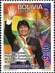 Colnect-1415-603-Second-Term-of-President-Evo-Morales-Ayma.jpg