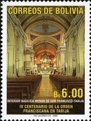 Colnect-1411-727-400-Years-of-the-Franciscan-Order-in-Tarija.jpg