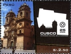 Colnect-1594-959-Cusco-Cathedral-and-UNESCO-Emblem.jpg