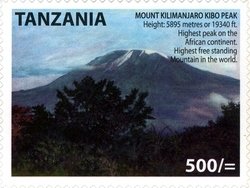Colnect-1696-309-Mount-Kilimanjaro-Kibo-Peak.jpg