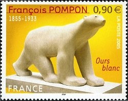 Colnect-574-558-Fran%C3%A7ois-Pompon-1855-1933--Polar-Bear-.jpg