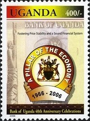 Colnect-1716-546-Bank-of-Uganda-40th-anniversary-emblem.jpg