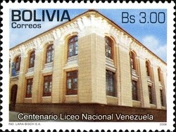 Colnect-1415-586-Centenary-of-Girls-College-Venezuela.jpg