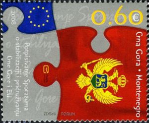 Colnect-491-477-Flags-of-Montenegro-and-EU.jpg