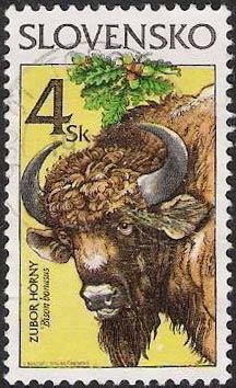 Colnect-713-932-Animals-European-Bison-Bison-bonasus.jpg