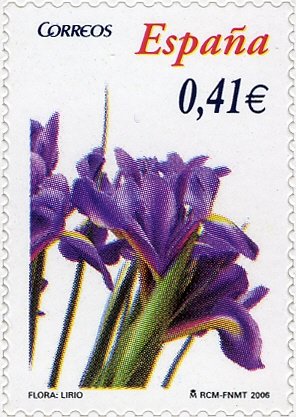 Colnect-581-663-Flora---Fauna-Iris.jpg