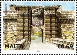 Colnect-1880-750-Fort-Chambray-Gate-Ghajnssielem-Gozo.jpg