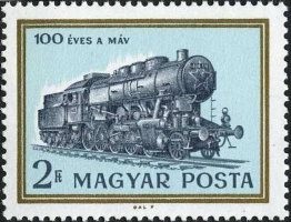 Colnect-705-572-100th-Ann-Hungarian-Railways--steam-locomotive-Type-424.jpg