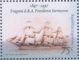 Colnect-3283-010-100-years-of-Frigate--Presidente-Sarmiento-.jpg