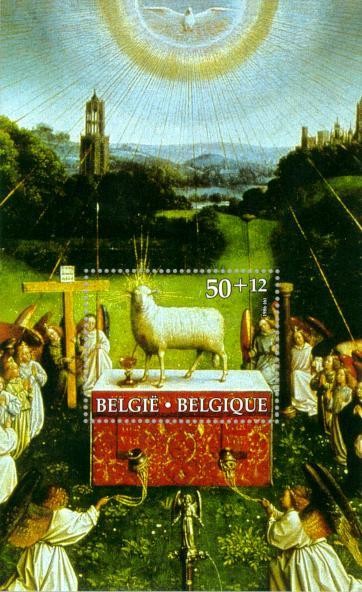 Colnect-186-179-Altars-of-Ghent----Lamb.jpg