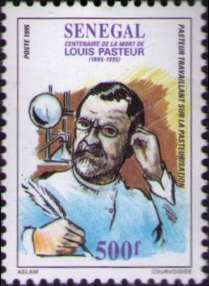 Colnect-2189-103-Louis-Pasteur-Working-on-Pasteurization.jpg