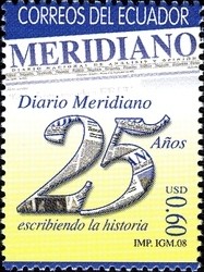 Colnect-980-617-25th-Anniversary-of-Diario-el-Meridiano.jpg