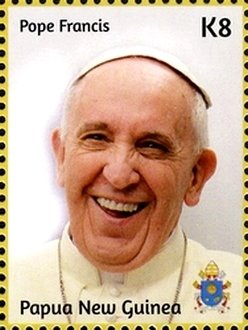 Colnect-2553-238-His-Holiness-Pope-Francis-gold-border.jpg