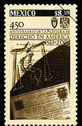 Colnect-313-196-450-Anniversary-of-the-First-Chair-of-Law-in-America.jpg