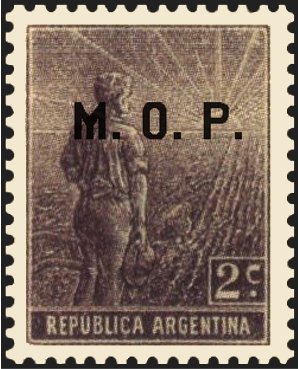 Colnect-2199-216-Agriculture-stamp-ovpt-%E2%80%9CMOP%E2%80%9D.jpg