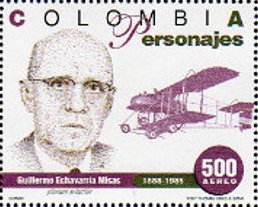 Colnect-3518-206-Guillermo-Echavarr-iacute-a-Misas-1888-1985-aviation-pioneer.jpg