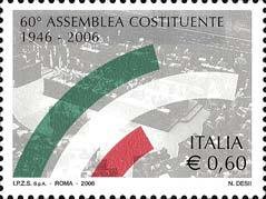 Colnect-534-747-Sitting-of-the-constitutional-assembly-and-italian-colours.jpg
