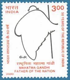 Colnect-547-980-50th-Anniversary-of-Republic---Mahatma-Gandhi.jpg