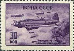 Colnect-465-228-Medium-Bomber-Ilyushin-Il-4.jpg