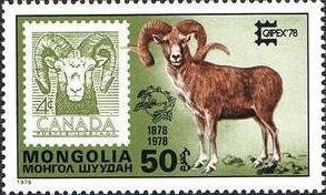 Colnect-903-583-Bighorn-Sheep-Ovis-canadensis-Stamp-Canada-MiNo-285.jpg