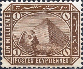 Colnect-1281-518-Sphinx-in-front-of-Cheops-pyramid.jpg