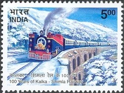Colnect-540-538-100-Years-of-Kalka-Shimla-Railway.jpg