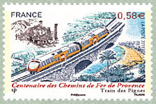 Colnect-864-323-100-year-anniversary-of-railway--quot-train-des-Pignes-quot-.jpg