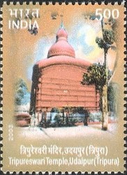 Colnect-540-503-Temple-Architecture---Tripureswari-Temple-Udalpur-Tripura.jpg