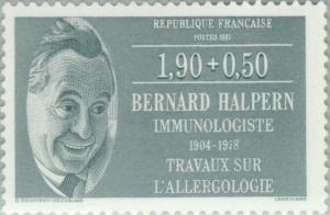 Colnect-145-736-Bernard-Halpern-1904-1978-Immunologist---Works-on-Allergy.jpg