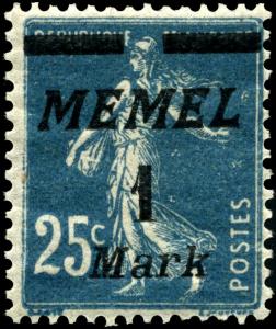 Stamp_Memel_1922_1m_on_25c.jpg
