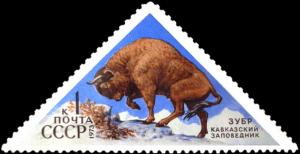 European_bison_on_stamp_USSR_1973.jpg