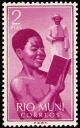 Colnect-303-818-Boy-reading-and-missionary.jpg