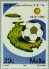 Colnect-131-025-Football-and-Map-of-Malta.jpg