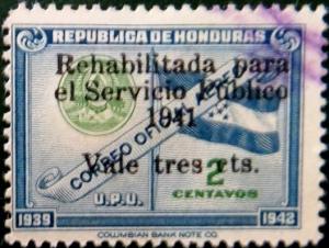 Colnect-2929-347-Flag-and-Seal-of-Honduras-overprinted.jpg
