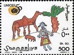 Colnect-3812-001-Feeding-a-little-camel-the-little-girl-with-the-doll.jpg