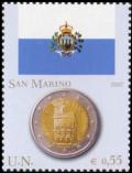 Colnect-2630-026-Flag-of-San-Marino-and-2-euro-coin.jpg